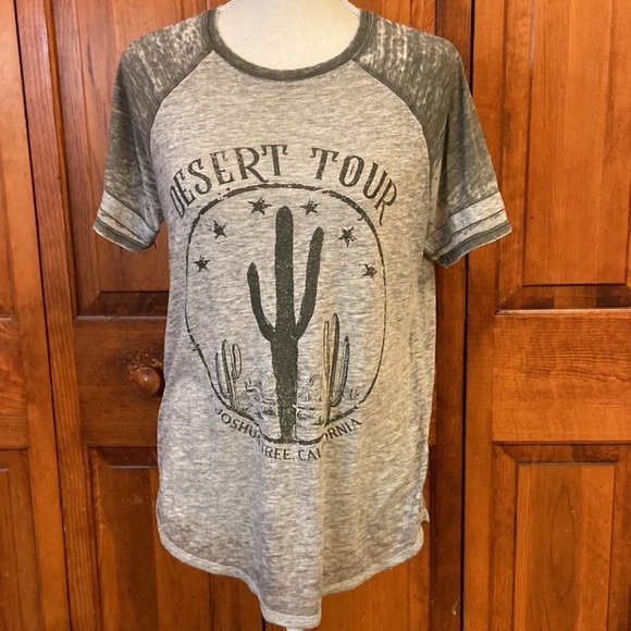 Joshua Tree Shortsleeved Graphic Tee Cactus Desert Tour (M) - Picture 1 of 8